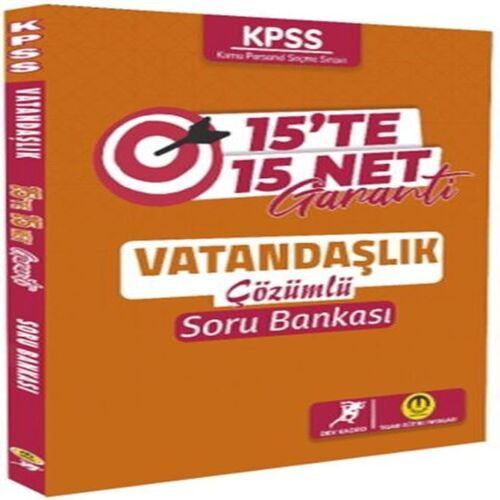 Tasarı Yayınları KPSS Vatandaşlık 15 te 15 Net Garanti Soru Bankası Tasarı Yayınları KPSS Vatandaşlık 15 te 15 Net Garanti Soru Bankası