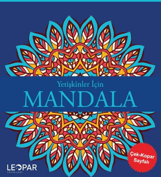 Yetişkinler İçin Mandala - Lacivert Yetişkinler İçin Mandala - Lacivert