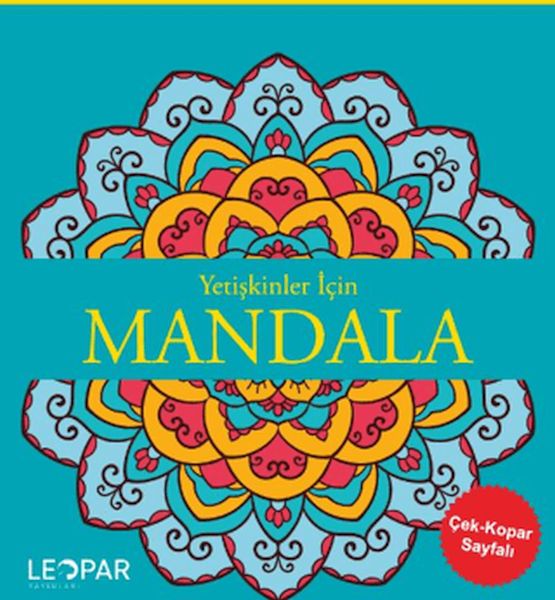 Yetişkinler İçin Mandala - Mavi Yetişkinler İçin Mandala - Mavi