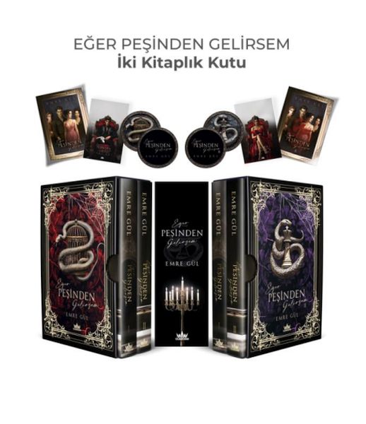 Eğer Peşinden Gelirsem Serisi - İki lık Kutu (Ciltli) Eğer Peşinden Gelirsem Serisi - İki lık Kutu (Ciltli)