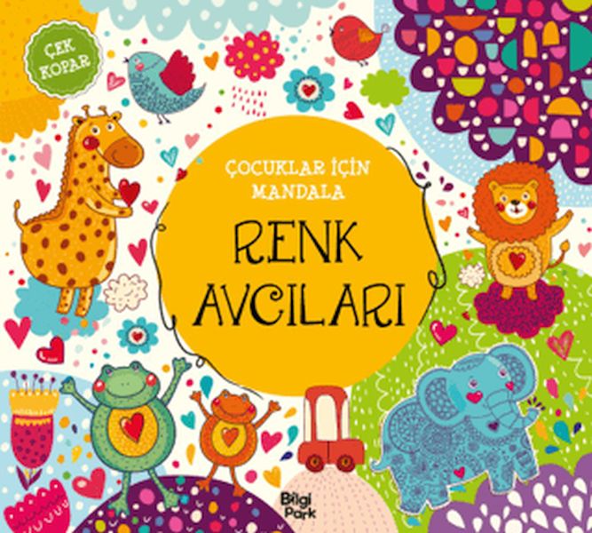 Çocuklar İçin Mandala - Renk Avcıları Çocuklar İçin Mandala - Renk Avcıları