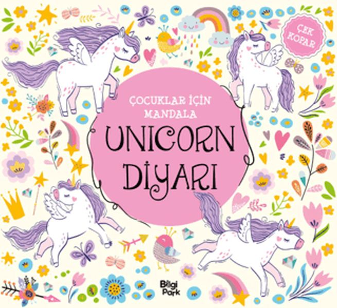 Çocuklar İçin Mandala - Unicorn Diyarı Çocuklar İçin Mandala - Unicorn Diyarı