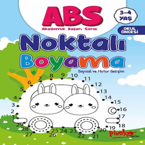 ABS 3-4 Yaş Noktalı Boyama ABS 3-4 Yaş Noktalı Boyama