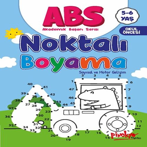ABS 5-6 Yaş Noktalı Boyama ABS 5-6 Yaş Noktalı Boyama