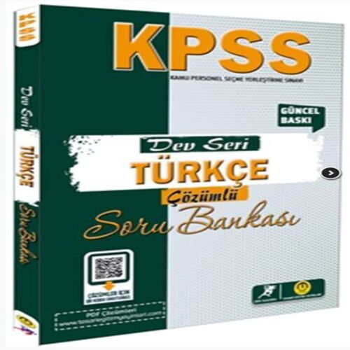 Tasarı Yayınları KPSS Türkçe Dev Seri Soru Bankası Tasarı Yayınları KPSS Türkçe Dev Seri Soru Bankası