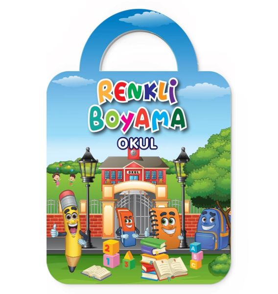 Renkli Boyama-Okul Renkli Boyama-Okul