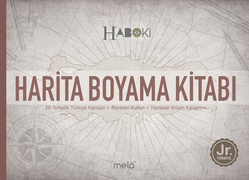 Harita Boyama Kitabı 20 Tematik Türkiye Haritası Harita Boyama Kitabı 20 Tematik Türkiye Haritası
