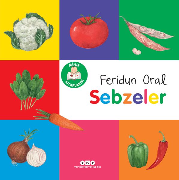 Minik Kitaplarım – Sebzeler Minik Kitaplarım – Sebzeler