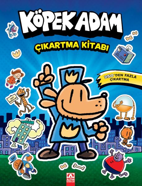 Köpek Adam Çıkartma Kitabı Köpek Adam Çıkartma Kitabı