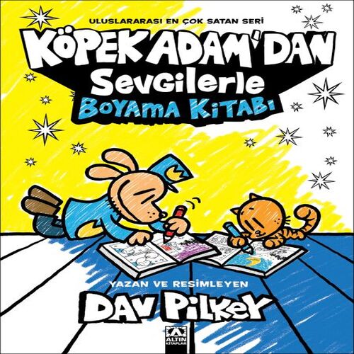 Köpek Adam’dan Sevgilerle Boyama Kitabı Köpek Adam’dan Sevgilerle Boyama Kitabı