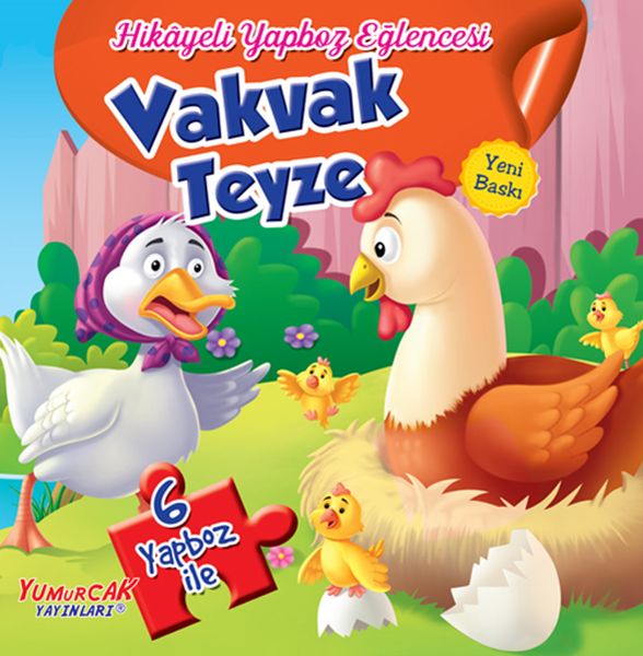 Vakvak Teyze - Hikayeli Yapboz Eğlencesi (6 Yapboz İle) Vakvak Teyze - Hikayeli Yapboz Eğlencesi (6 Yapboz İle)