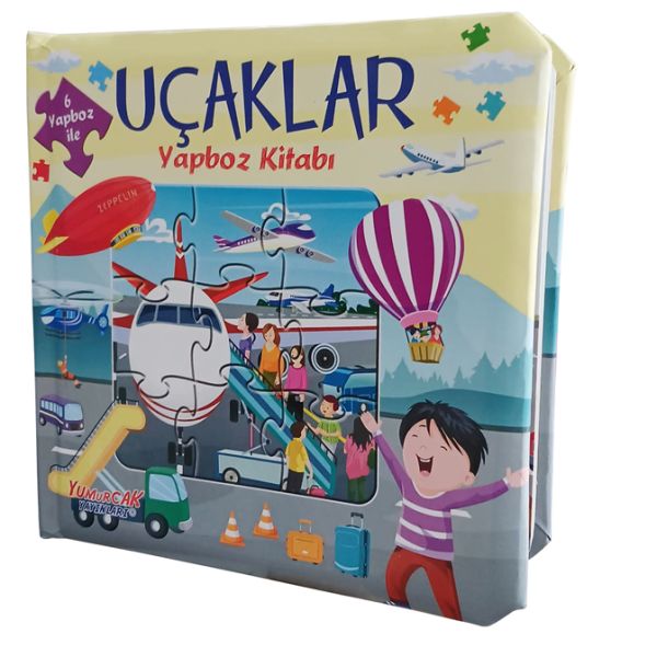 Uçaklar - Yapboz Kitabı Uçaklar - Yapboz Kitabı