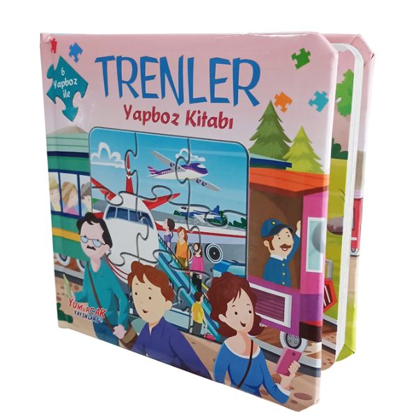 Trenler - Yapboz Kitabı Trenler - Yapboz Kitabı