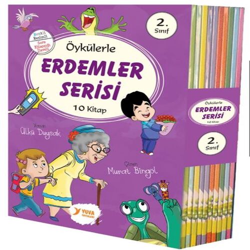 Öykülerle Erdemler Serisi 2. Sınıf 10 Kitap Öykülerle Erdemler Serisi 2. Sınıf 10 Kitap