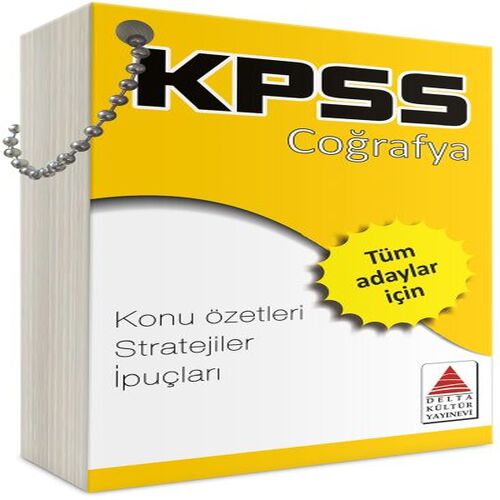 Delta Kültür KPSS Coğrafya Strateji Kartları Delta Kültür KPSS Coğrafya Strateji Kartları