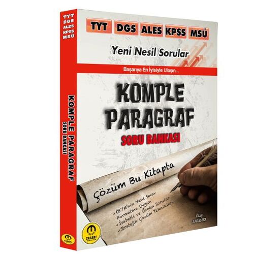 Tasarı Komple Paragraf Soru Bankası Tasarı Komple Paragraf Soru Bankası