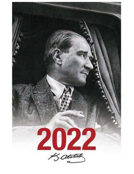 CLZ404 2022 Atatürk Ajandası Mustafa Kemal - Beyaz