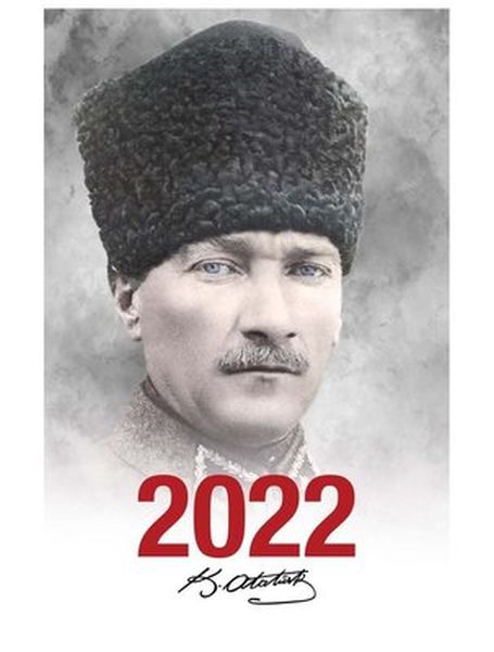 CLZ404 2022 Atatürk Ajandası Komutan - Beyaz
