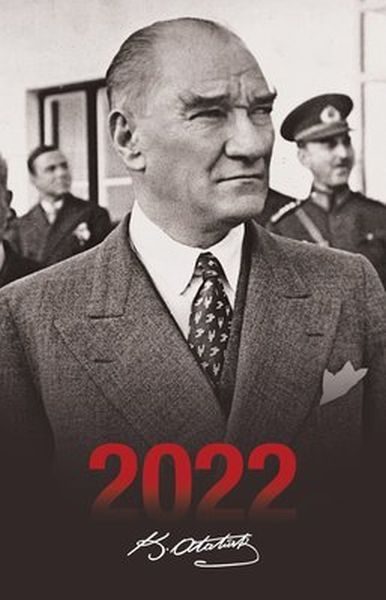CLZ404 2022 Atatürk Ajandası Sivil - Siyah