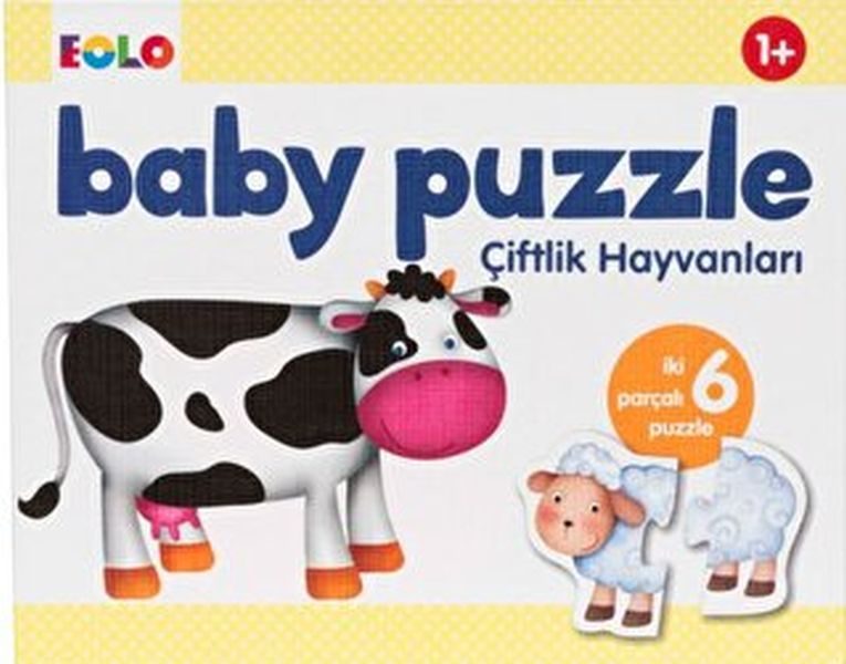 CLZ404 Baby Puzzle-Çiftlik Hayvanları