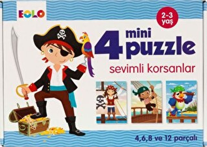 CLZ404 Mini Puzzle-Sevimli Korsanlar