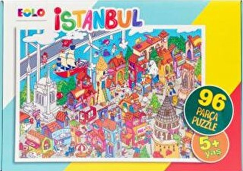 Yer Puzzle-96 Parça Puzzle - İstanbul
