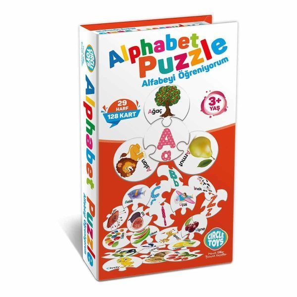 CLZ404 Circle Toys Alphabet Puzzle