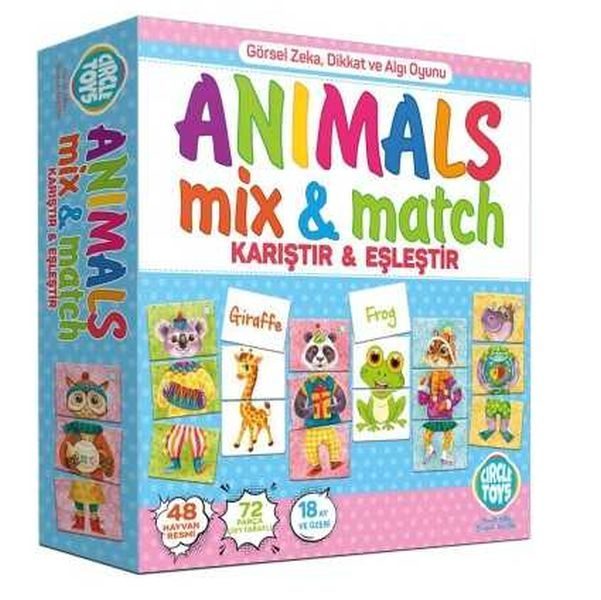 CLZ404 Circle Toys Animals Mix & Match