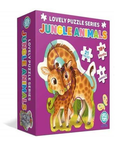 CLZ404 Circle Toys Lovely Puzzle Orman Hayvanları
