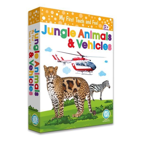 CLZ404 Dokun Hisset Jungle Animals
(Orman Hayvanları ve Araçlar)