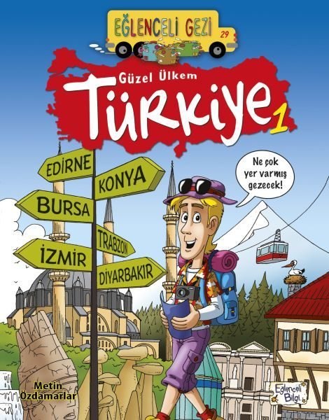 Eğlenceli Gezi - Güzel Ülkem Türkiye 1  (4022)