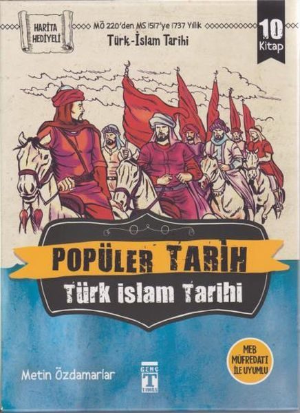 CLZ404 Popüler Tarih Türk İslam Tarihi Seti 10 Kitap