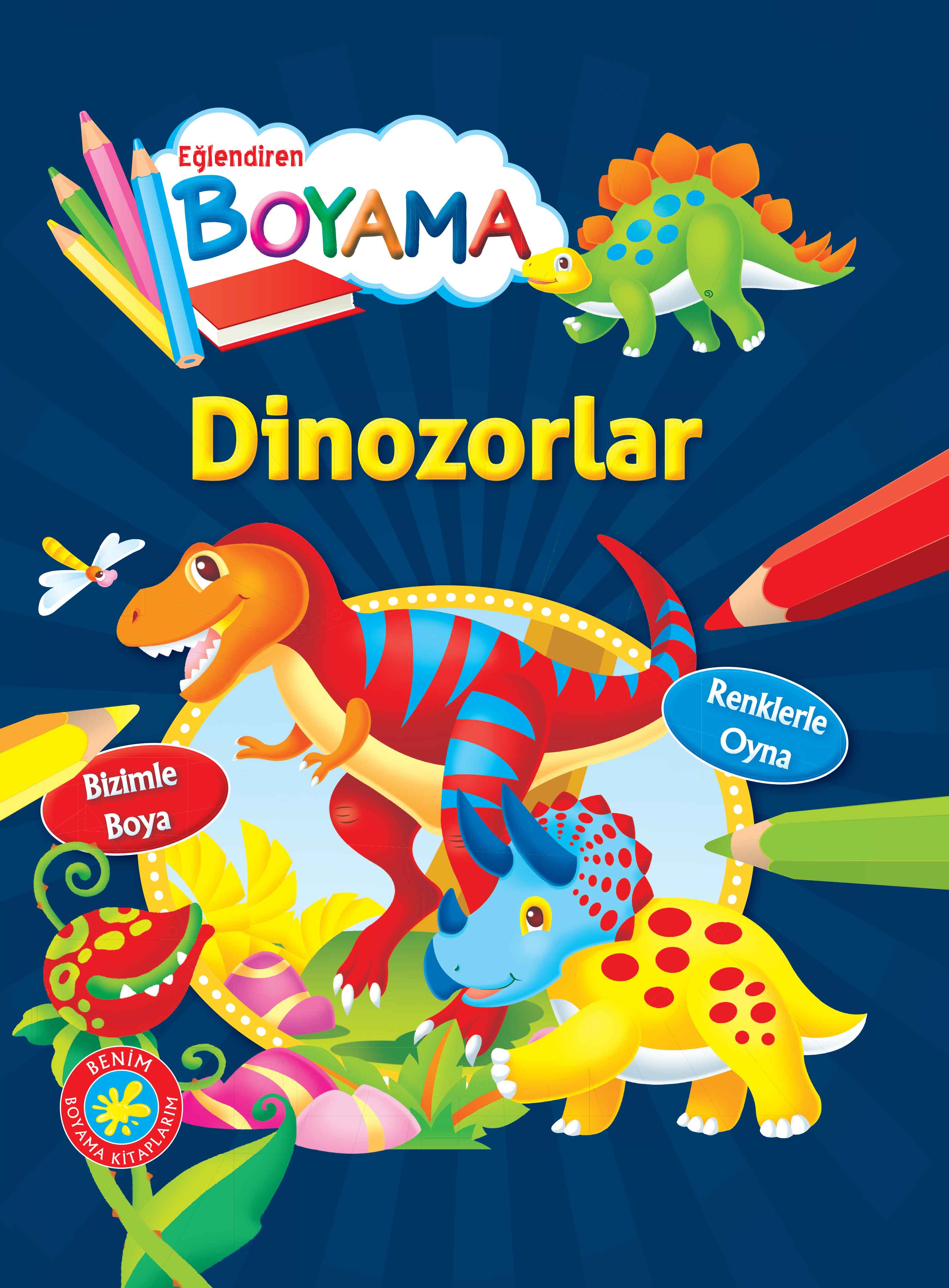 Eğlendiren Boyama - Dinozorlar  (4022)