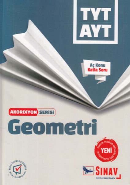 CLZ404 Sınav TYT AYT Geometri Akordiyon Serisi (Yeni)