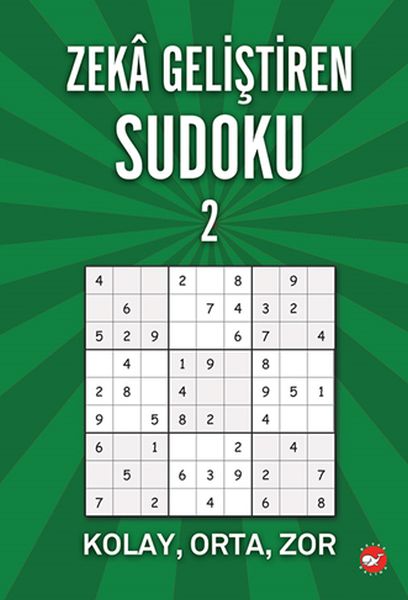 CLZ404 Zeka Geliştiren Sudoku - Kolay - Orta - Zor