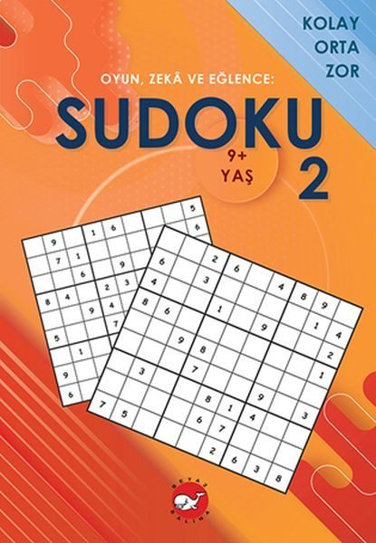CLZ404 Oyun, Zeka ve Eğlence: Sudoku 2 Kolay, Orta, Zor (9+ Yaş)