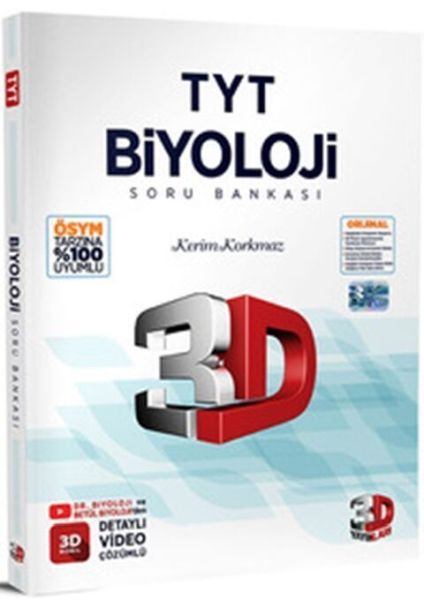 CLZ404 3D 2023 TYT Biyoloji Tamamı Video Çözümlü Soru Bankası