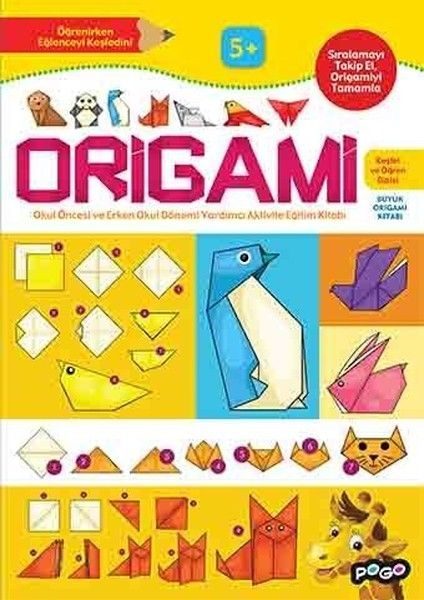 Keşfet ve Öğren Dizisi - Origami (5 + Yaş)