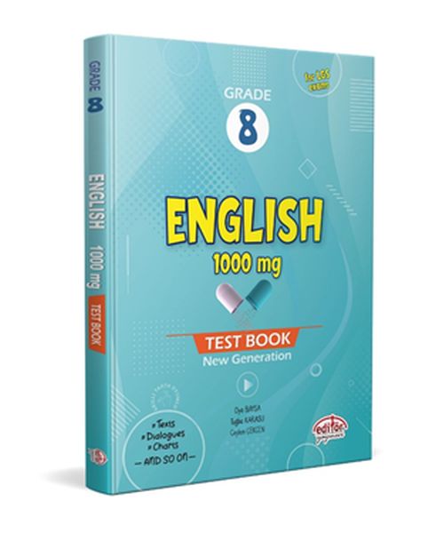 CLZ404 Editör 8 Grade English 1000 mg Test Book