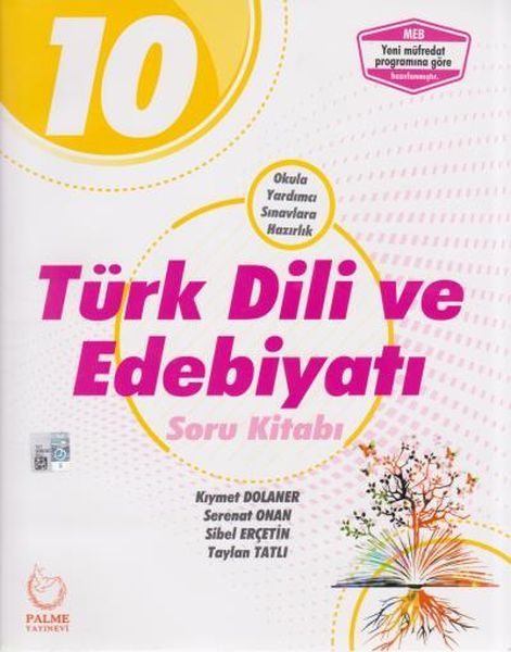 CLZ404 Palme 10. Sınıf Türk Dili ve Edebiyatı Soru Kitabı (Yeni)