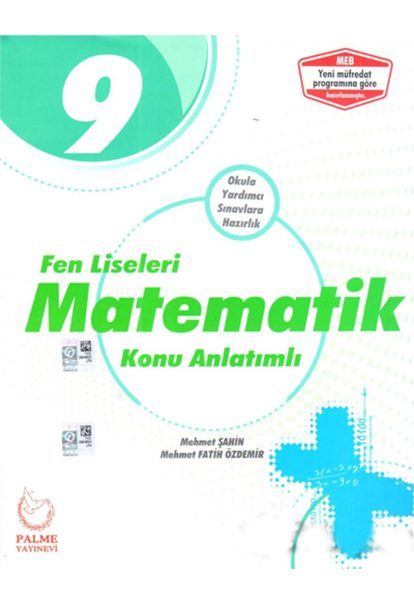 Palme 9. Sınıf Fen Liseleri Matematik Konu Kitabı (Yeni)