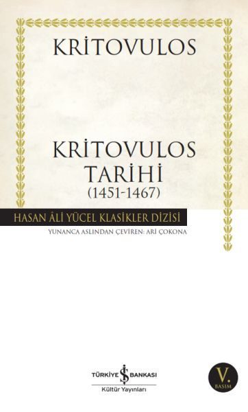 CLZ404 Kritovulos Tarihi (1451-1467) - Hasan Ali Yücel Klasikleri