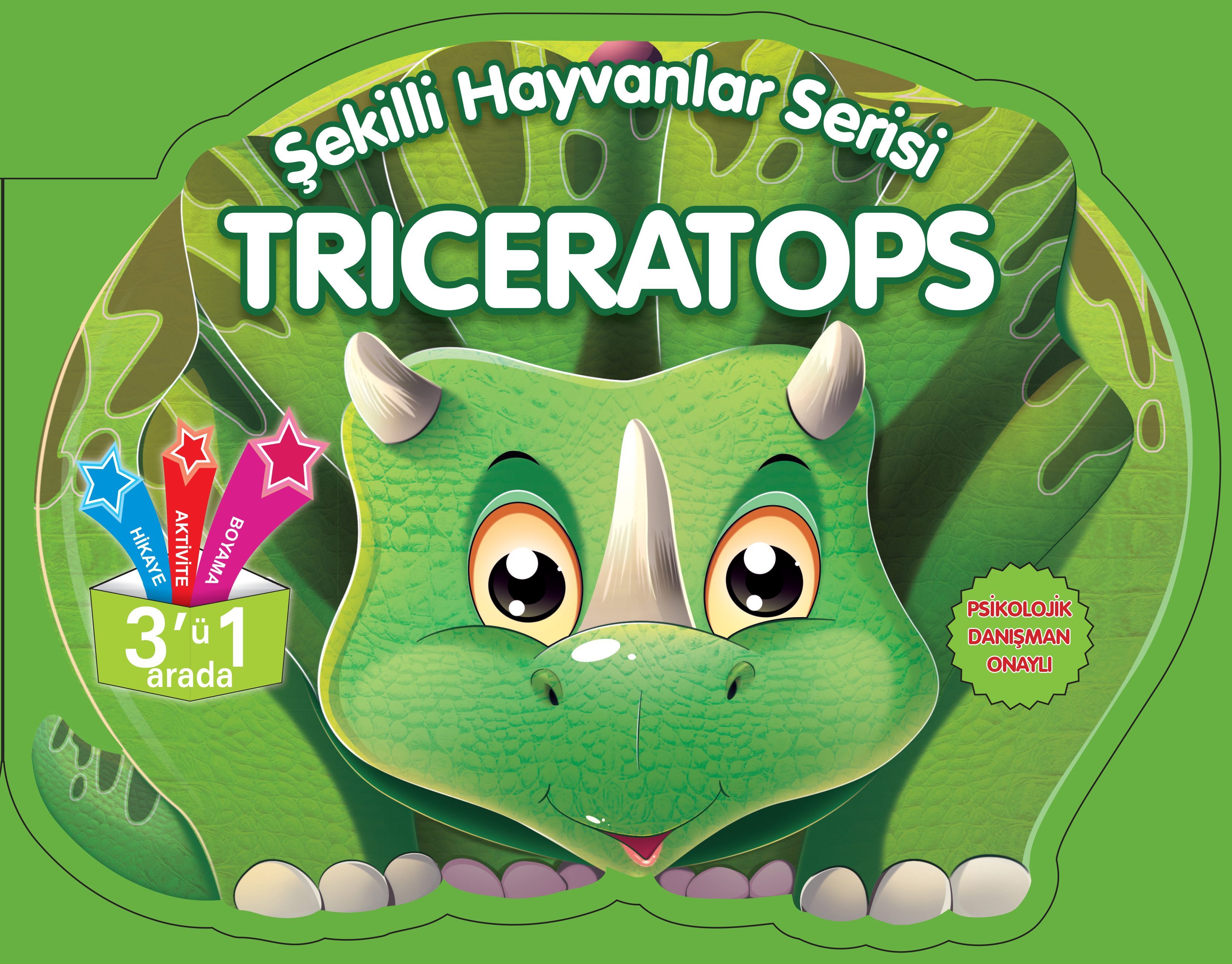 Şekilli Hayvanlar Serisi - Triceratops
