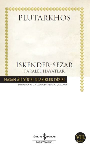 CLZ404 İskender - Sezar - Paralel Hayatlar - Hasan Ali Yücel Klasikleri