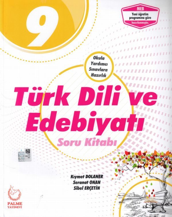CLZ404 Palme 9. Sınıf Türk Dili ve Edebiyatı Soru Kitabı (Yeni)