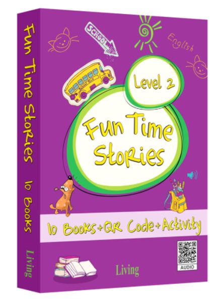 CLZ404 Living Level 2 Fun Times Stories 10'lu Hikaye Seti