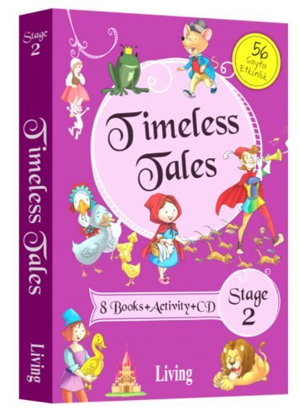 CLZ404 Timeless Tales Stage 2 (8 Books+Activity+Cd)