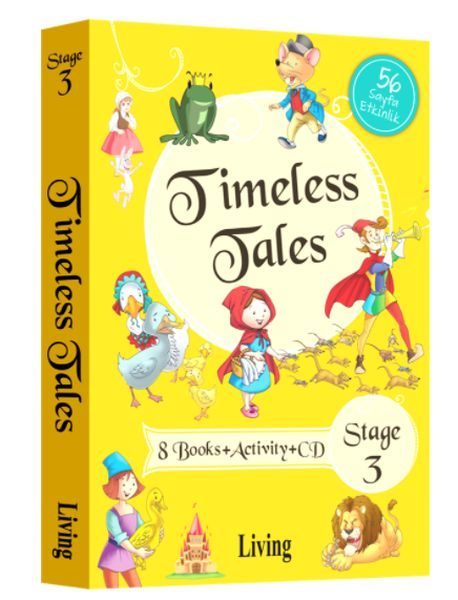 CLZ404 Timeless Tales Stage 3 (8 Books+Activity+Cd)