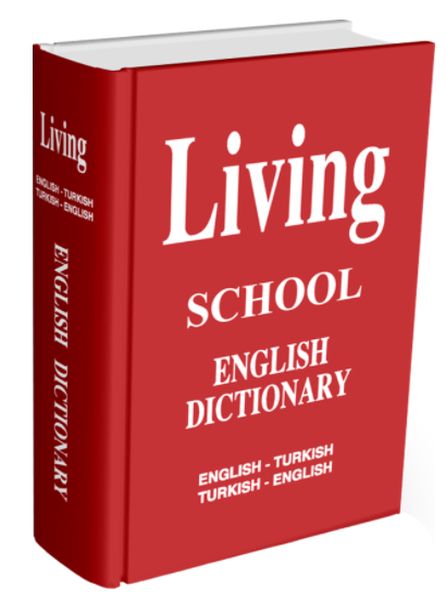 CLZ404 Living English Dictionary İngilizce-Türkçe Türkçe-İngilizce For School Sözlük