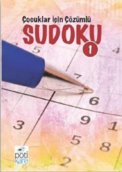 CLZ404 Çocuklar İçin Çözümlü Sudoku 1